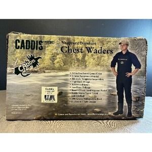 Caddis Wading Systems Green Boot Foot Waders Neoprene Nylon CA11901WBF